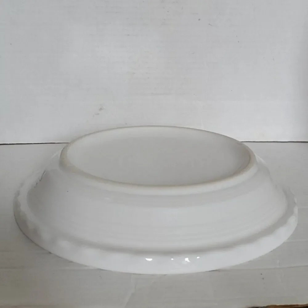 Fiestaware FIESTA Pie Plate Deep Dish Baker Bake Bakeware Cookware White CERAMIC
